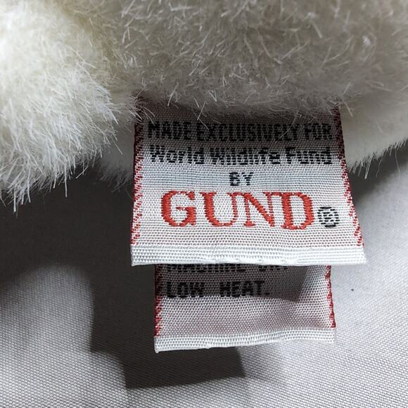 Gund Panda Bear Plush World Wildlife Fund WWF 5052 Stuffed Animal Toy with Tag - Picture 10 of 14